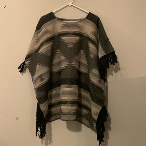 Lucky and Blessed poncho.